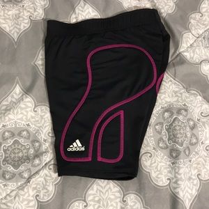 Adidas sliding shorts youth medium